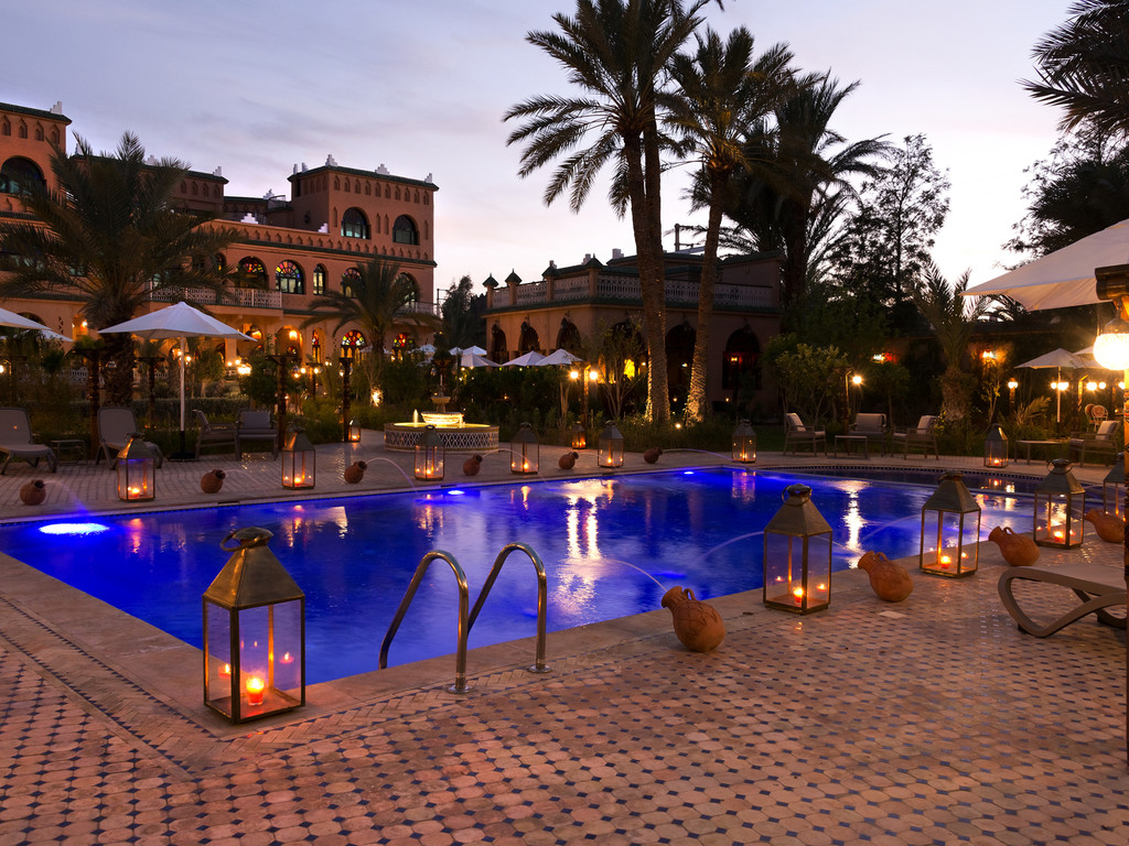Pool at Dusk