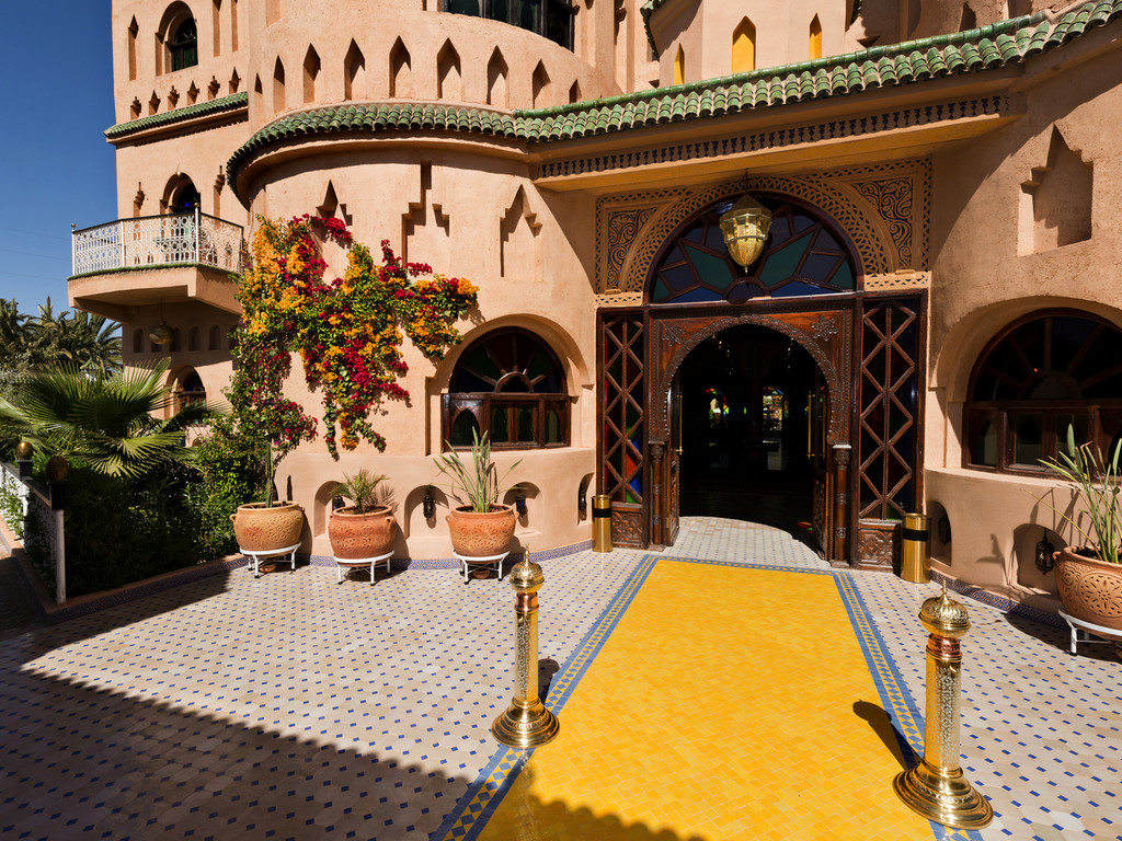 Entrance to OZ Palace Ouarzazate